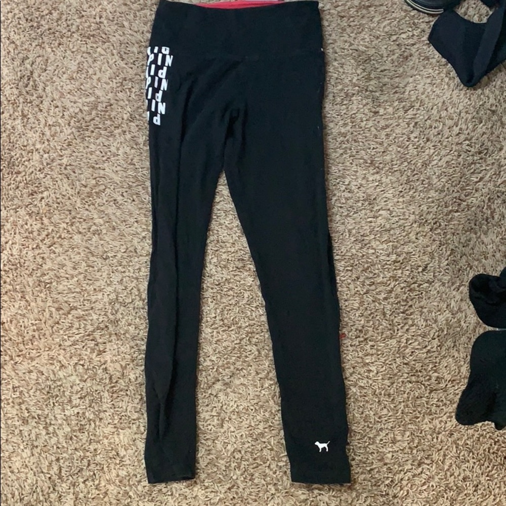 Pink leggings